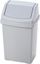Picture of Grey Plastic Swing Top Bin - 50Ltr