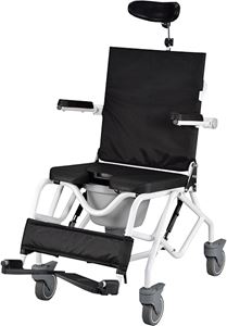 Show details for Tilt In Space Aluminium Commode Shower Chair