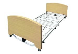 Show details for CENTAURI Extra Low Profiling Bed without Siderails The Centauri is a particularly low profiling bed that does not require siderails and has simple to use controls.