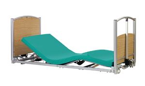 Show details for Floorbed Ultra Low Profiling Bed This Ultra Low Floorbed has all the features you would expect from a nursing profiling bed reducing to an exceptionally low height of 7.1cm