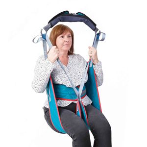 Show details for Aquila Toileting Sling with Loops - Large The Aquila toileting sling is a high quality sling enable patients to be toileted with ease