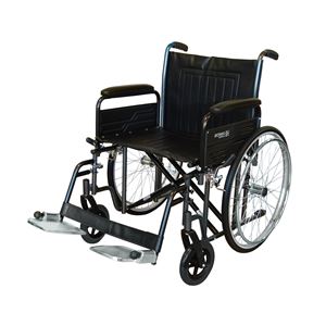 Show details for Bariatric Wheelchair detachable arms swing away Footrests 56cm (22") Bariatric Wheelchair detachable arms swing away Footrests 56cm (22")