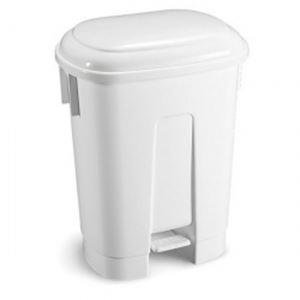 Show details for 60L Stylish design pedal bin - White 60L Stylish design pedal bin - White