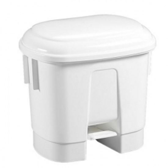 Picture of 30L Stylish design pedal bin - White