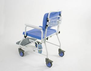 Show details for Atlantic Bariatric mobile commode and shower chair (20") Atlantic Bariatric mobile commode and shower chair (20")