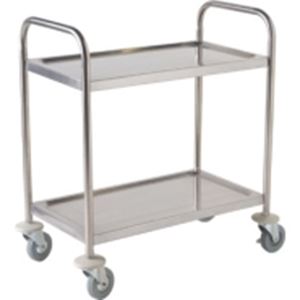 Show details for 2 Tier SS Clearing trolley 2 Tier SS Clearing trolley