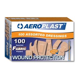 Assorted Fabric Plasters (100)