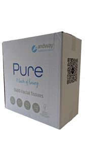 Facial Tissue 2 ply Case 36x100