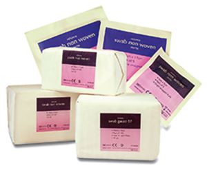 Show details for 6 ply NonWoven Swabs (10 x 10cm)