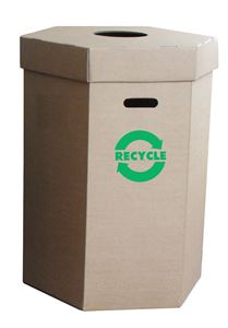 Show details for Waste Recycling Bin - 120Ltr - Flat Pack