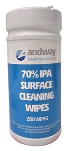 Show details for Andway Alcohol Surface Wipes (200) Andway Alcohol Surface Wipes
