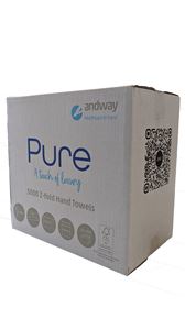 Z-Fold Hand Towel - White (3000)