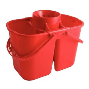 Show details for CC twin mop buckets - Red CC twin mop buckets - Red