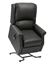 Picture of Chicago rise recline chair - Black Vinyl
