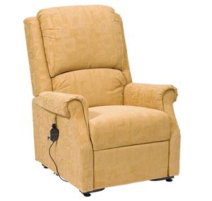 Show details for Chicago rise recline chair - Cobblestone Vinyl