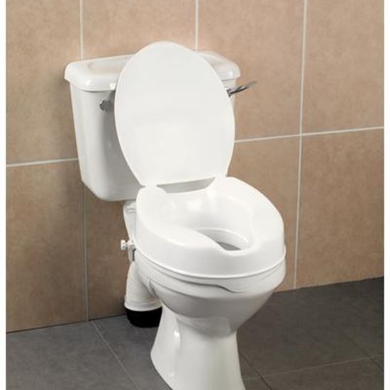 Picture of 4" Raised Toilet Seat with Lid