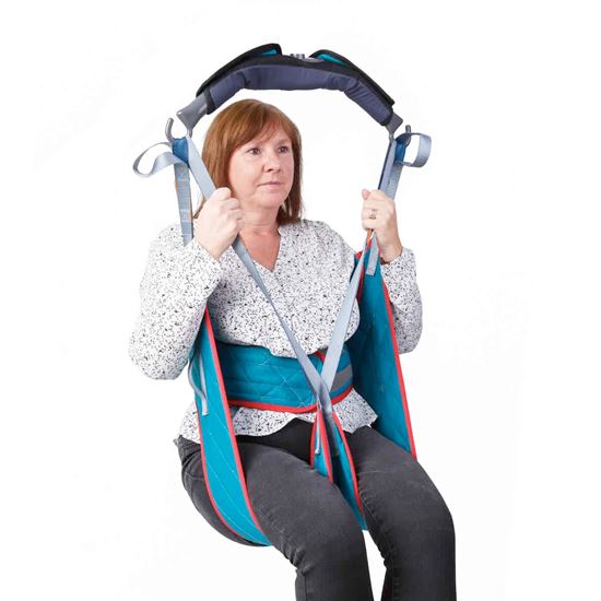 Picture of Aquila Toileting Sling with Clips - Extra Large