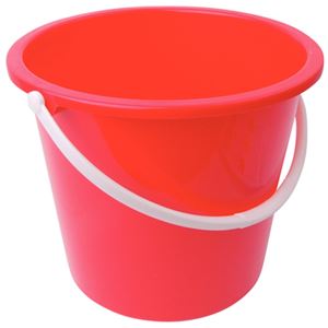 Show details for Plastic Bucket - Red Plastic Bucket - Red