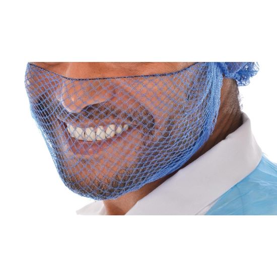 Picture of Beard Snood Light Blue Pk50