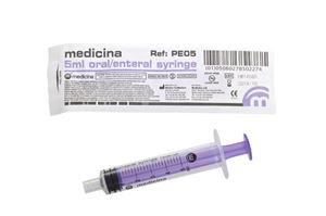 Show details for Penta Oral / Enteral Syringe 5ml (100) Penta Oral / Enteral Syringe 5ml (100)