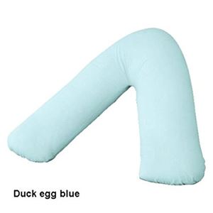 Show details for FR polyester V-Shaped Pillowcase - Light Blue