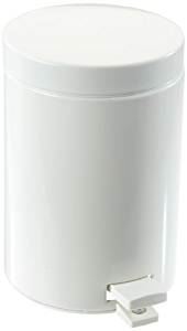 Show details for White Pedal Bin - 3 Ltr