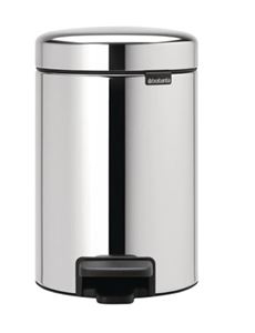 Show details for Brilliant Steel Pedal Bin - 3 litre