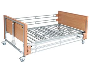 Show details for Casa Med Bariatric Profiling Bed 1200mm Wide The Casa Med Bariatric bed is a fully profiling 4 section bed produced from robust steel and design to support a safe working load of 317kg