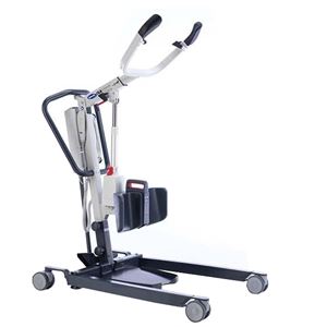 Show details for ISA 160KG Mobile Patient Stand Assist The ISA 160kg Stand Aid is a fully adjustable and ergonomic stand assist lifter that is ideal for a range of care settings with is natural range of movement
