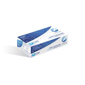 Show details for PROTECT Vinyl PF Gloves BLUE - Extra Large (100)