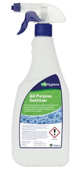 Picture of Fragranced Virucidal Cleaner Sanitiser RTU 750ml (Branded)