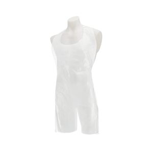 Show details for Polythene Roll Aprons - White (200) Polythene Roll Aprons - White