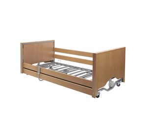 Show details for Casa Elite Profile Bed Beech with side rails