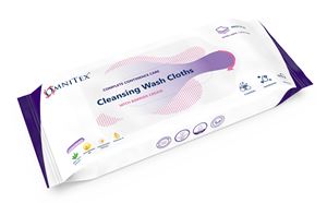 Show details for Omnitex Wash Cloths with Barrier Cream (26Pk)