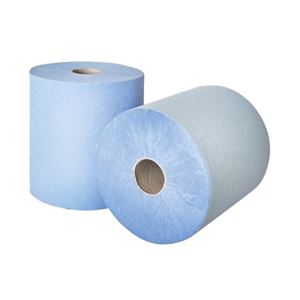 Show details for Leonardo Blue Laminated Roll Towel (6)