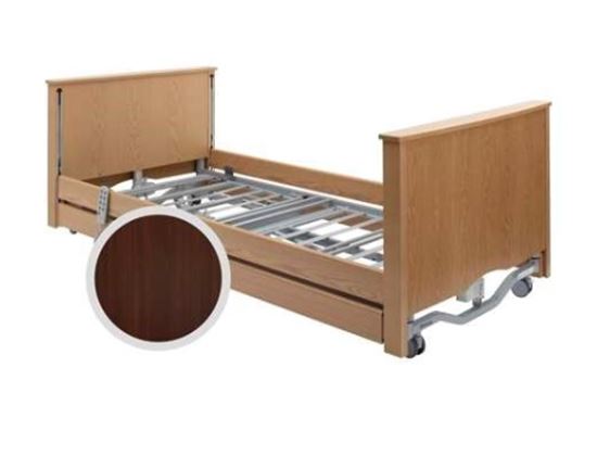 Picture of Bradshaw Low Profiling Bed - Walnut Finish