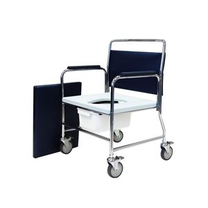 Show details for Bariatric Mobile Commode Chair