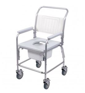 Show details for Aluminium Commode & Shower Chair Aluminium Commode & Shower Chair