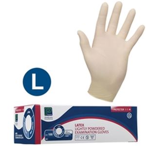Show details for CARE-MED Latex Powder Free Gloves -Large (10x100) Latex Powder Free Gloves