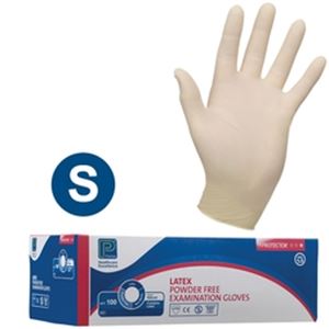 Show details for CARE-MED Latex Powder Free Gloves -Small (10x100) Latex Powder Free Gloves