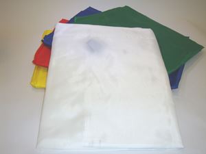 Show details for Nylon Laundry Bag - White (1) Nylon Laundry Bag - White