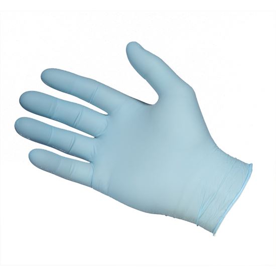 Picture of Nitrile Powder Free Blue Gloves - Small (100)