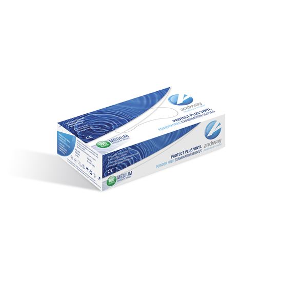 Picture of PROTECT Vinyl Powder Free Gloves - Medium (10x100)