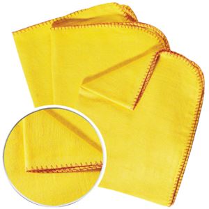 Show details for Yellow Duster hemmed 50 x 40cm Yellow Duster hemmed 50 x 40cm
