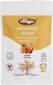 Show details for Nilaqua Biodegradable Shampoo Wraps - Oatmilk & Honey