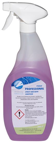 Picture of Spray & Wipe Sanitizer ( 750ml ) Box of 6