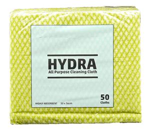 Show details for Hydra All Purpose Cloth Semi Disposable 35x37cm-Yellow (50) Hydra All Purpose Cloth Semi Disposable 35x37cm-Yellow (50)
