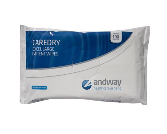 Picture of Caredry Excel Large Wipe 20x96pk