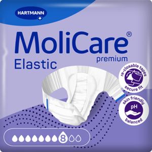 Show details for MoliCare Premium Elastic 8D Medium, 3x26 Case