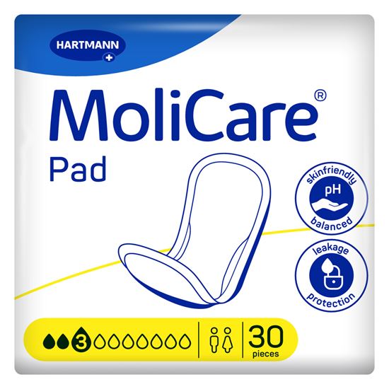 Picture of MoliCare Pad 3 Drop 6 Packs of 30
